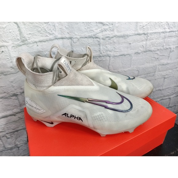 Nike Alpha Menace Elite 3 Football Cleats White Particle Size 12.5 CT6648-106 main image 9